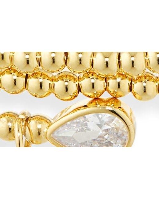 Nordstrom Multicolor Cubic Zirconia Coil Bracelet