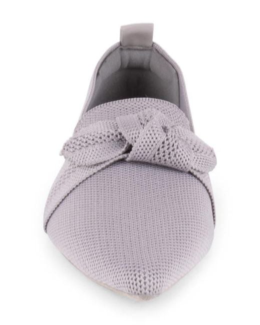 Tahari Purple Venice Flat