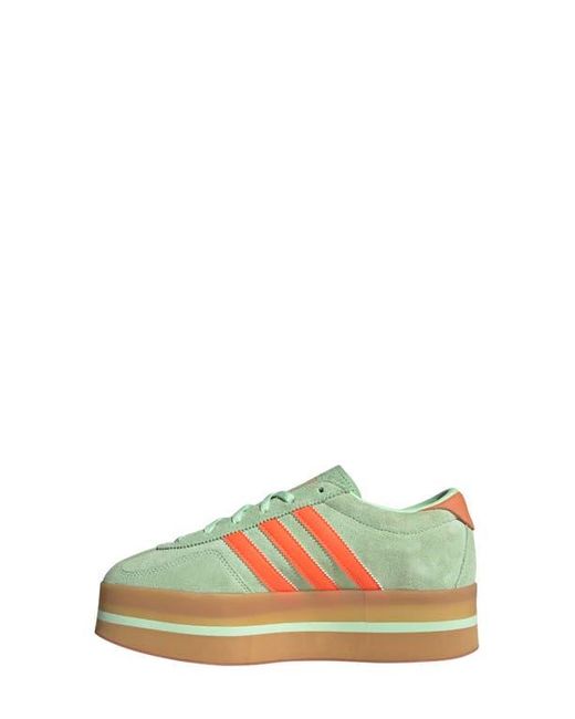 Adidas Green Gazelle Stack Platform Sneaker