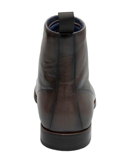 Stacy Adams Brown Henry Cap Toe Boot for men