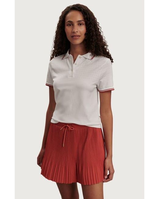 Varley Red Mickey Seamless Performance Polo
