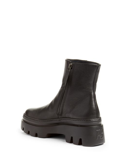 Paul Green Paige Lug Sole Boot in Black | Lyst