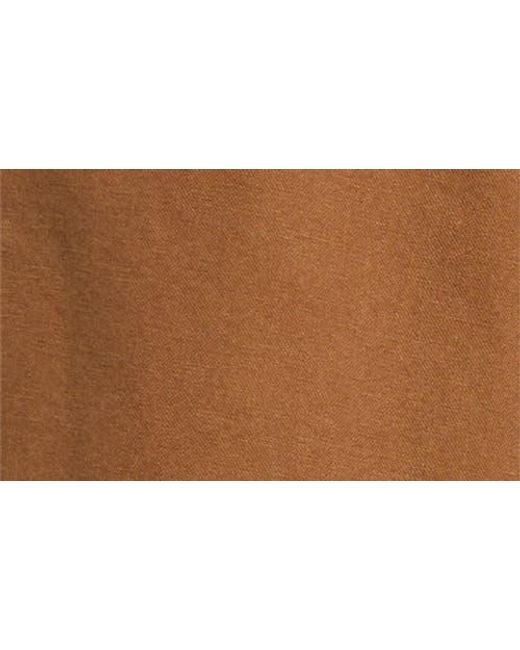 Damson Madder Brown Felix Drawstring Ankle Wide Leg Pants