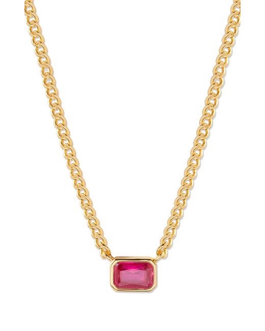 Brook and York Multicolor Jane Birthstone Pendant Necklace
