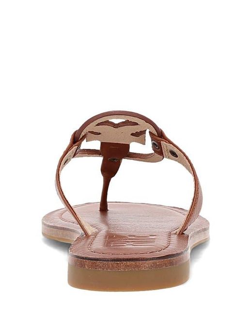 Frye Brown Taylor Logo Sandal