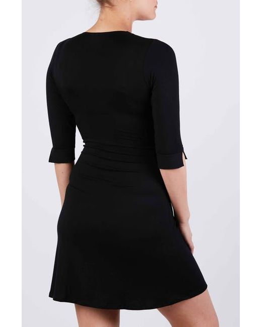 Cache Coeur Black Milk Maternity And Nursing Nightgown