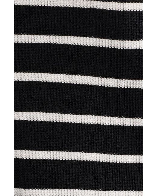 Vince Camuto Black Stripe Sweater Tank