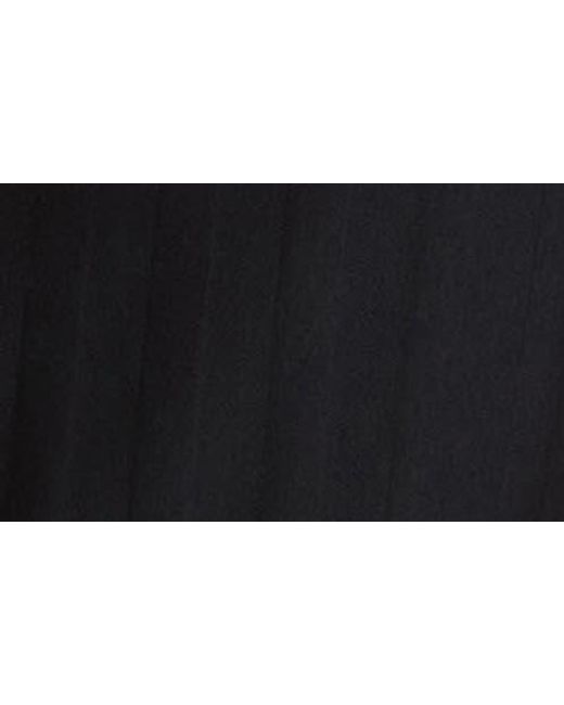 Reiss Black Sampson Textured Stripe Camp Shirt for men