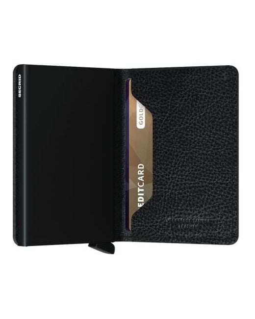Secrid Black Slimwallet Veg for men