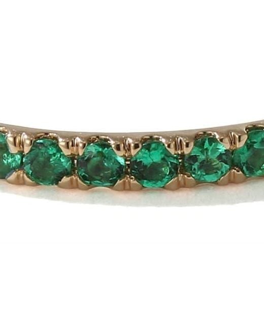Mark Henry Green Thread Ring