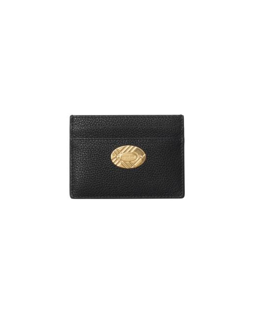 Burberry Black Cotswolds Card Case