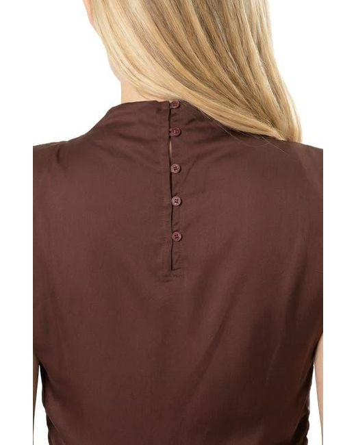 AREA STARS Brown Avery Solid Top