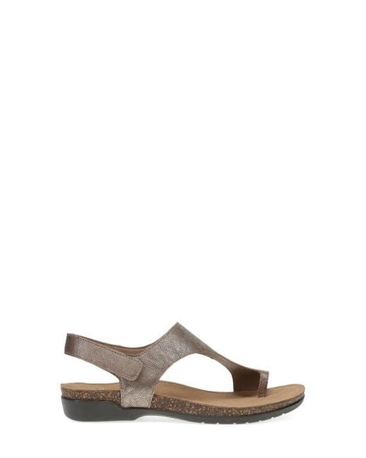 Dansko Brown Reece Sandal