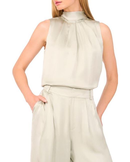 Ted Baker White Sleeveless Bow Top