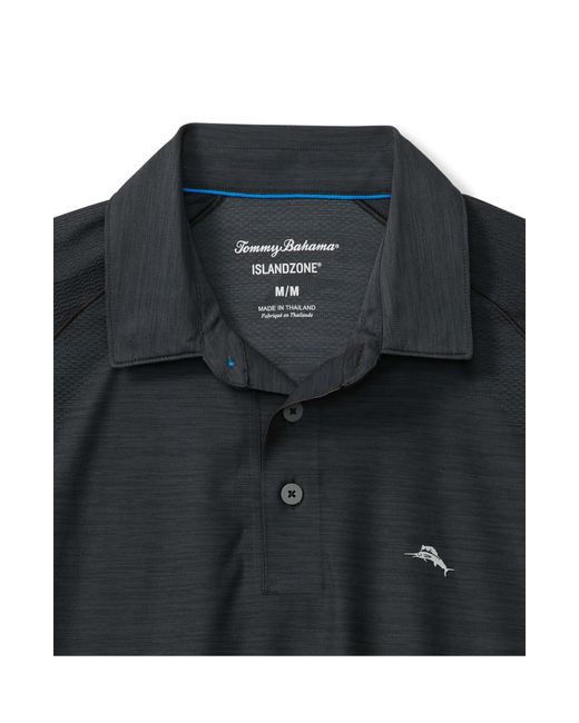 Tommy Bahama Black Palm Coast Pro Solid Polo for men