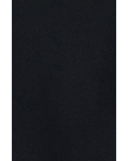 Roark Black Hytide Flat Front Hybrid Performance Shorts for men
