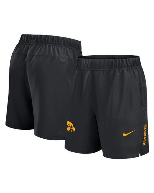 Nike Black Iowa Hawkeyes Primetime Woven Victory Performance Shorts for men