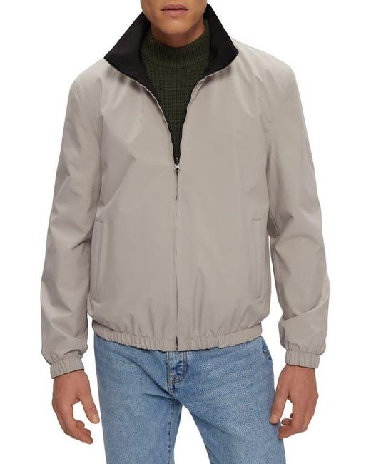 Gorski Gray Reversible Zip Jacket for men