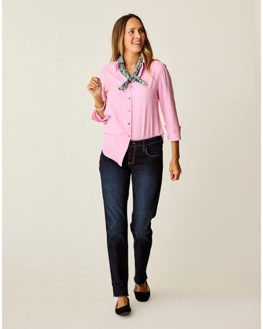 Carve Designs Pink Carson Jean