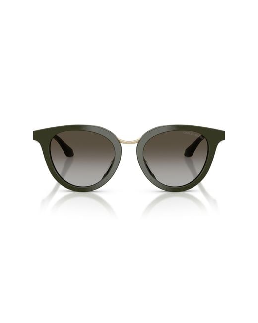 Armani Multicolor 49Mm Round Sunglasses