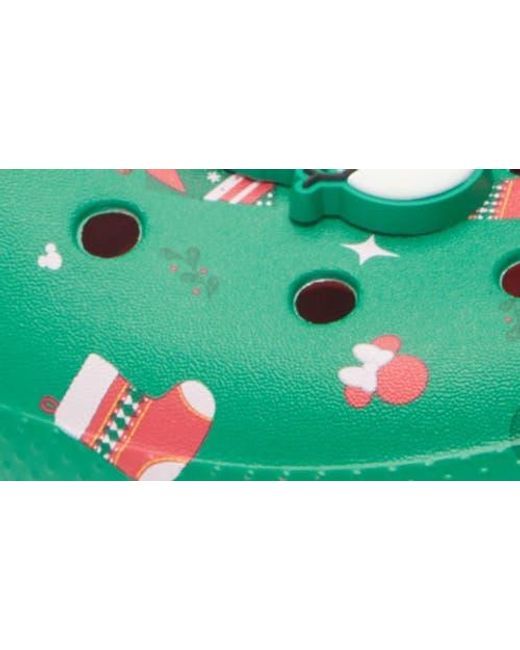CROCSTM Green X Disney Mickey Christmas Lined Clog for men