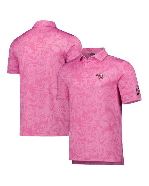 Levelwear Pink Arnold Palmer Invitational Tilt Polo At Nordstrom for men