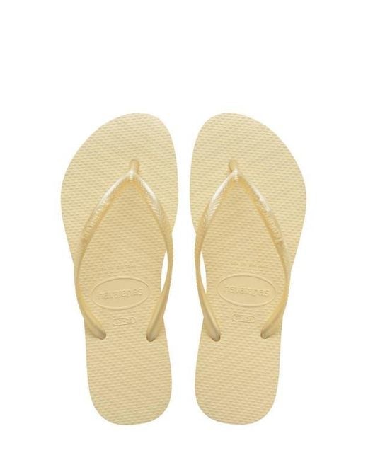 Havaianas Natural Slim Flip Flop