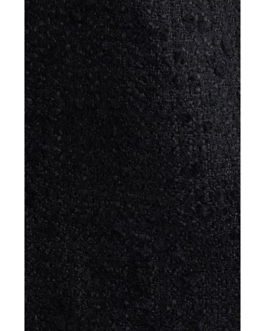 Caslon Blue Bouclé Bomber Jacket