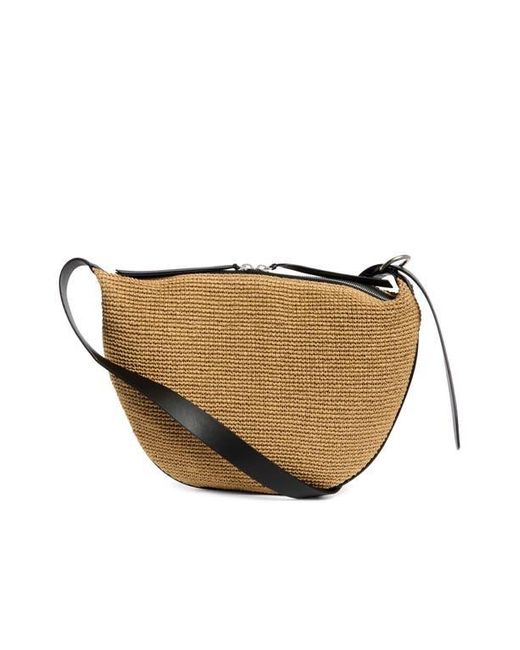 Rag & Bone Natural Medium Mercer Woven Straw Hobo Bag
