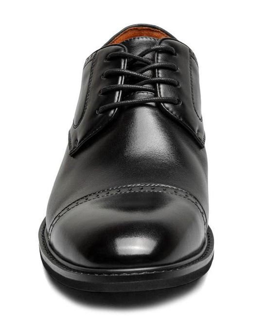 Stacy Adams Black Bailey Cap Toe Derby for men