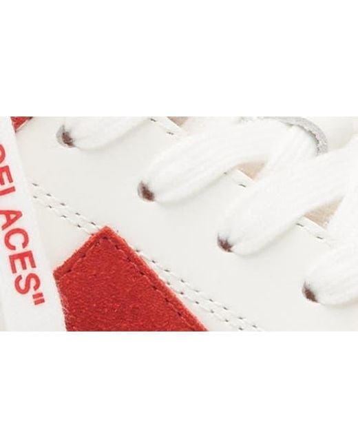 Off-White c/o Virgil Abloh Red Out Of Office Low Top Sneaker for men