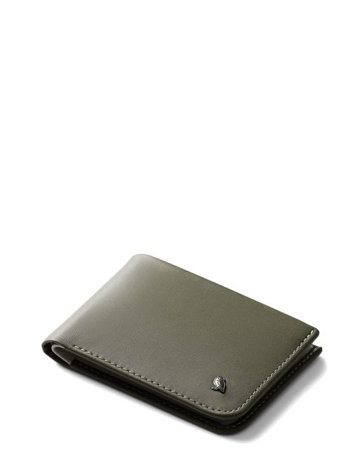 Bellroy Gray Hide & Seek Wallet for men
