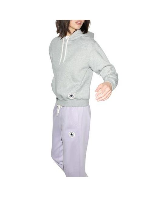 Converse Gray Chuck Taylor Patch Classic Pullover Hoodie