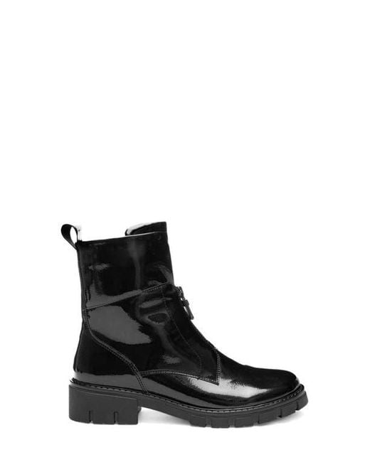 Ara Black Deon Leather Bootie