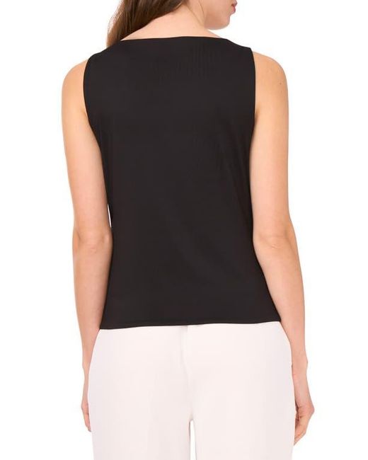 Halogen® Black Boat Neck Compression Shell
