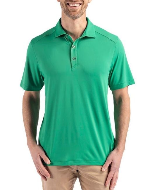 Cutter & Buck Green Forge Recycled Blend Polo for men