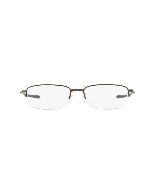 Oakley Metallic Clubface 54Mm Rectangular Optical Glasses for men