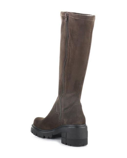 Bos. & Co. Brown Brenna Waterproof Platform Knee High Boot