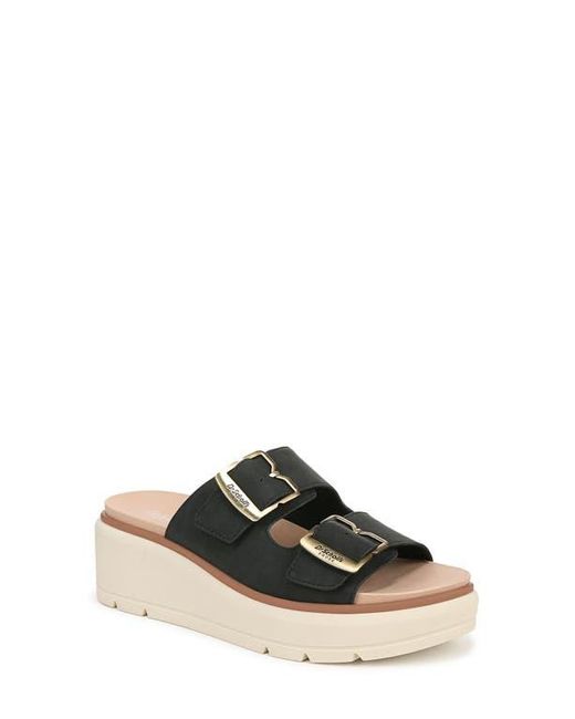 Dr. Scholls Black Nice Max Og Platform Wedge Sandal