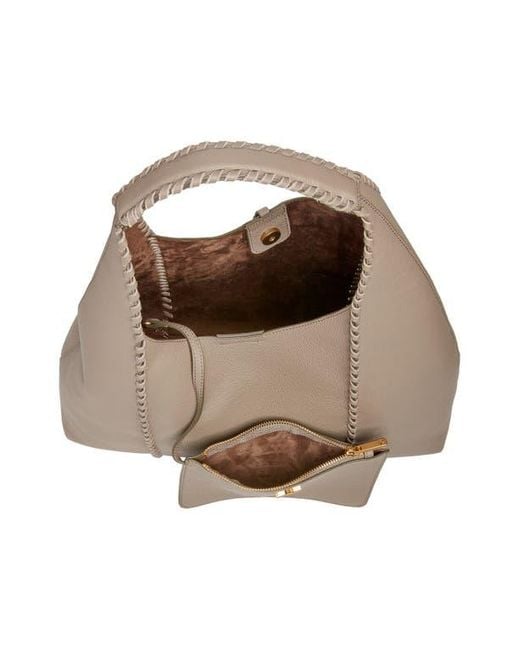 Sam Edelman Brown Sylvia Leather Hobo