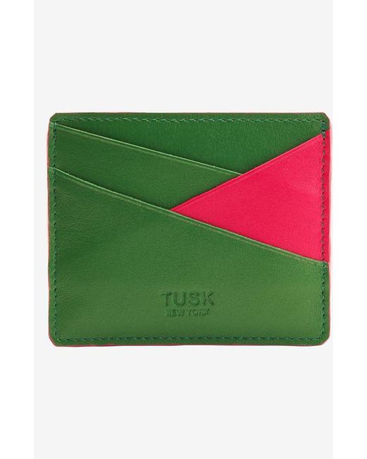 Tusk Green Joy Card Case