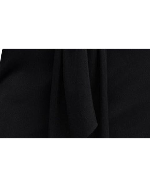 Mango Black Knot Detail Midi Shirtdress
