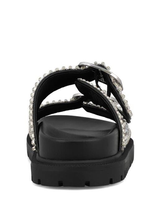 MIA Black Thora Slide Sandal