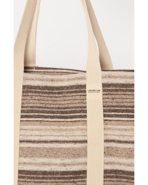 LEISURE LAB Natural Tote