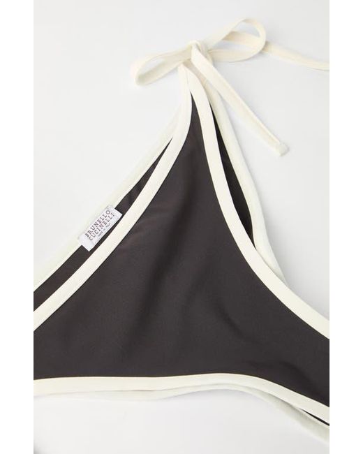 Brunello Cucinelli Gray Bikini Bottom