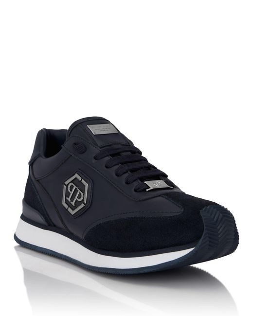 Philipp Plein Blue Runner Hexagon Patch