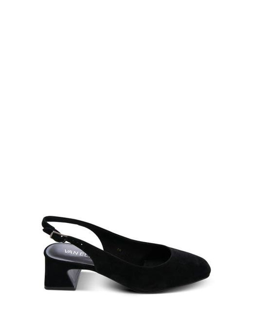 Vaneli Black Darsy Slingback Pump