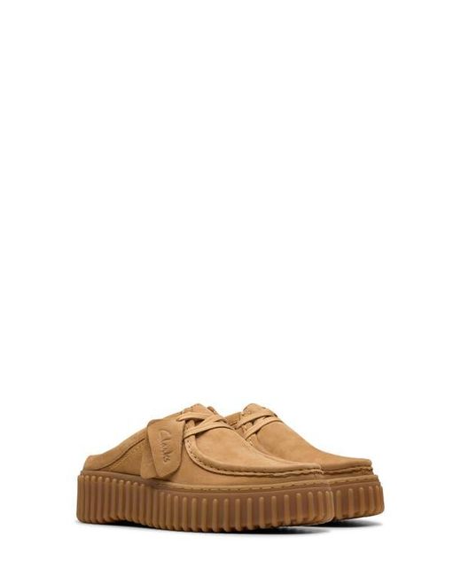 Clarks Brown Torhill Mule
