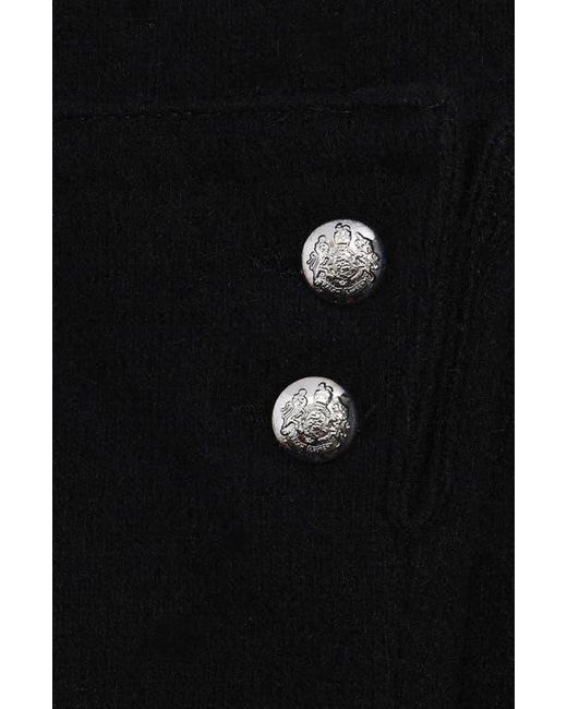 ZZDNU Lauren Ralplh Lauren Blue 2 Button Cashmere Blend Touch Glove