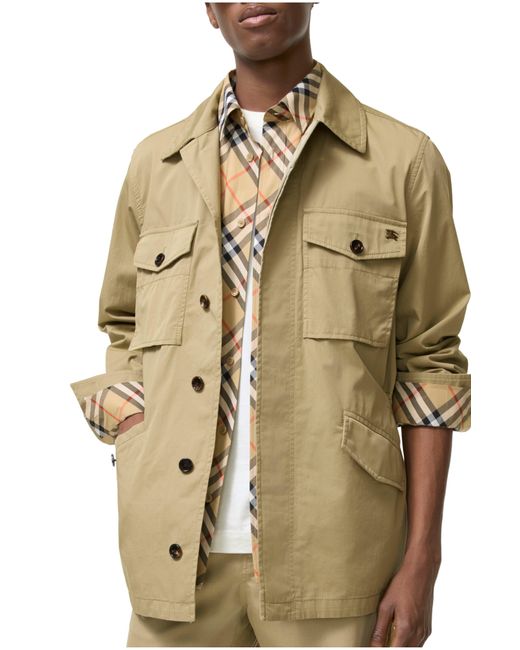 Burberry Natural Nylon Bradmore Jacket for men
